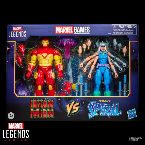 マーベルレジェンド・シリーズ マーベルゲームス アイアンマン VS スパイラル
