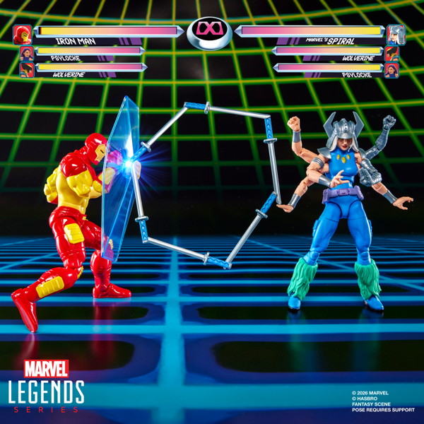 マーベルレジェンド・シリーズ マーベルゲームス アイアンマン VS スパイラル