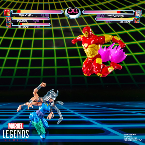 マーベルレジェンド・シリーズ マーベルゲームス アイアンマン VS スパイラル