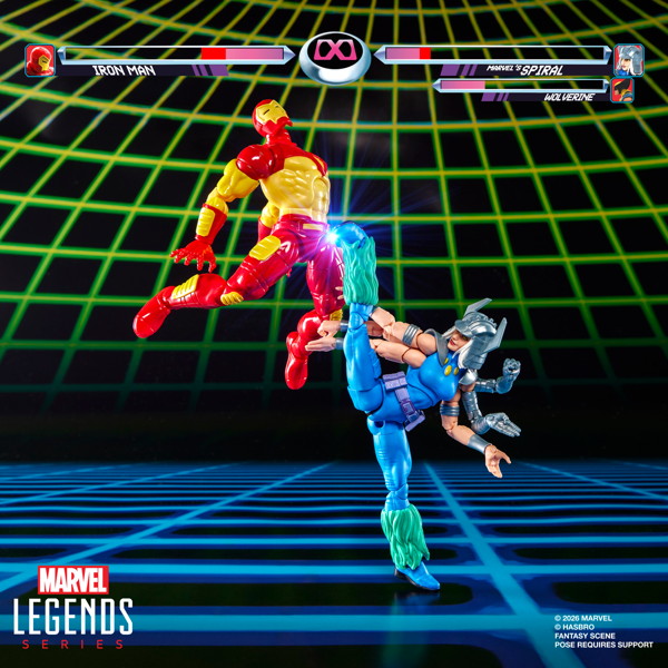 マーベルレジェンド・シリーズ マーベルゲームス アイアンマン VS スパイラル