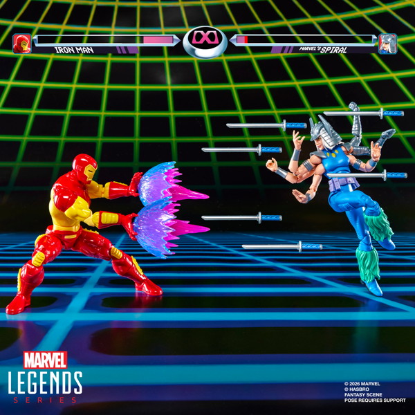 マーベルレジェンド・シリーズ マーベルゲームス アイアンマン VS スパイラル