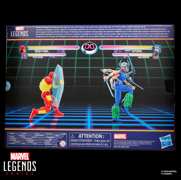 マーベルレジェンド・シリーズ マーベルゲームス アイアンマン VS スパイラル