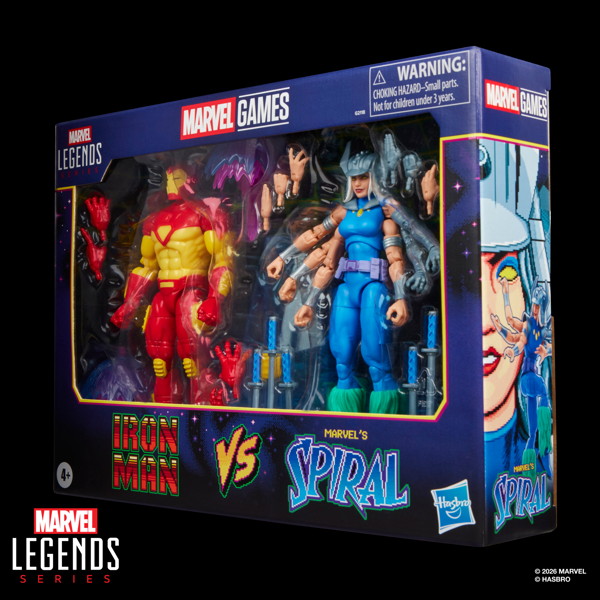 マーベルレジェンド・シリーズ マーベルゲームス アイアンマン VS スパイラル