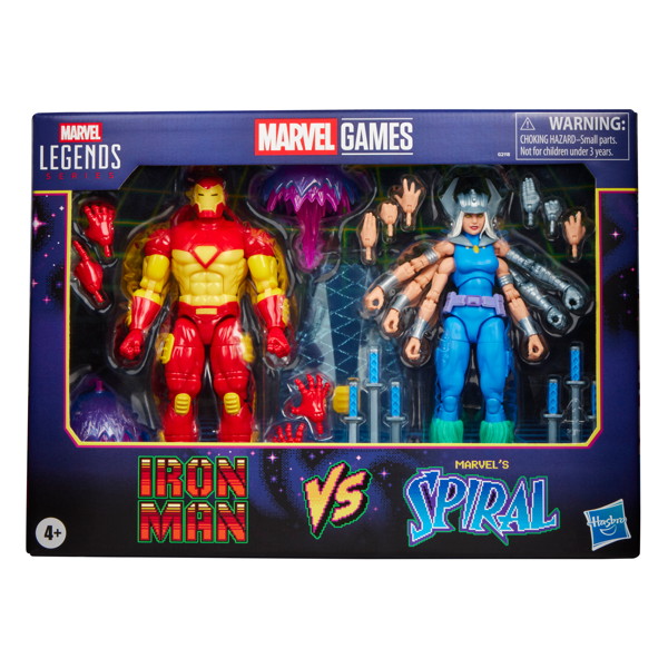 マーベルレジェンド・シリーズ マーベルゲームス アイアンマン VS スパイラル