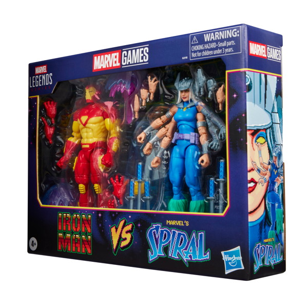 マーベルレジェンド・シリーズ マーベルゲームス アイアンマン VS スパイラル