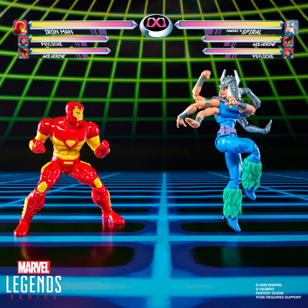 マーベルレジェンド・シリーズ マーベルゲームス アイアンマン VS スパイラル