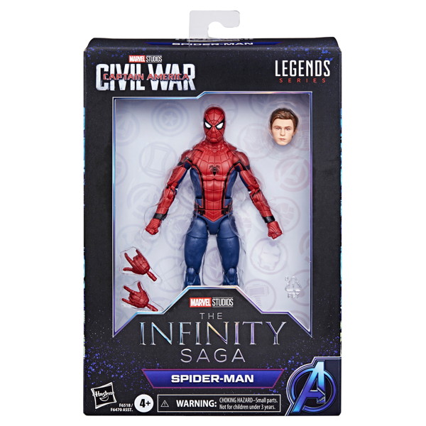 マーベルレジェンド・シリーズ インフィニティ・サーガ シビル・ウォー/キャプテン・アメリカ スパイダーマン