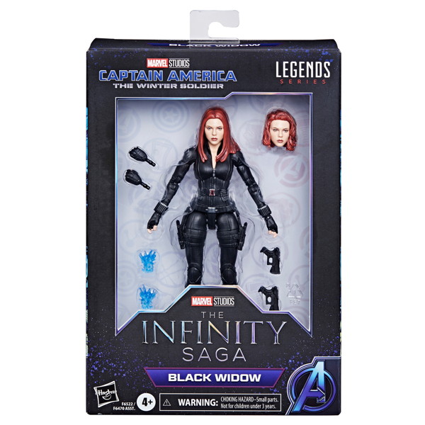 マーベルレジェンド・シリーズ インフィニティ・サーガ キャプテン・アメリカ/ウィンター・ソルジャー ブラック・ウィドウ