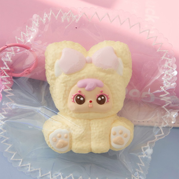 MEI YI YOU ART TOY Samuel キュートペットスクイーズシリーズ トレーディングスクイーズトイ（1BOX=6個入）