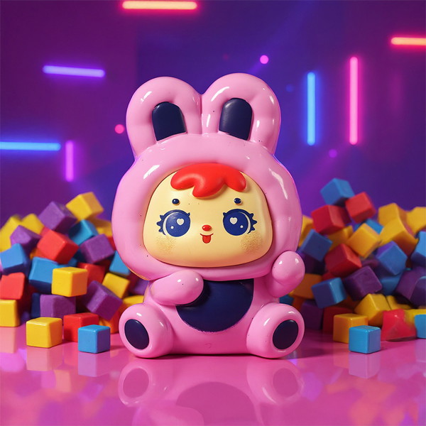MEI YI YOU ART TOY Samuel 百変化のうさちゃんシリーズ トレーディングフィギュア（1BOX=12個入）