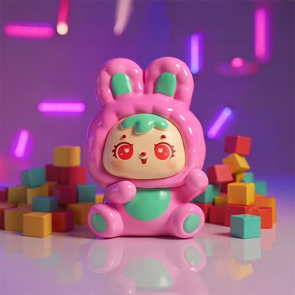 MEI YI YOU ART TOY Samuel 百変化のうさちゃんシリーズ トレーディングフィギュア（1BOX=12個入）