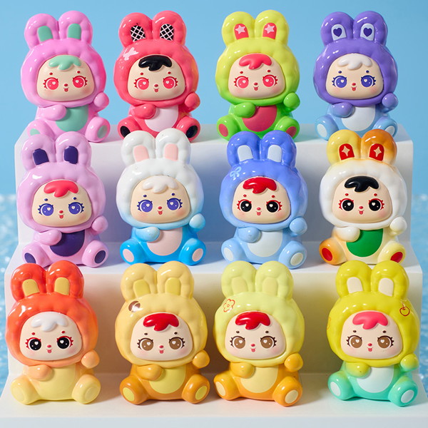 MEI YI YOU ART TOY Samuel 百変化のうさちゃんシリーズ トレーディングフィギュア（1BOX=12個入）