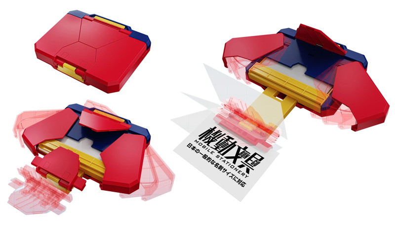 機動文具 自動変形名刺ケース トイカラー