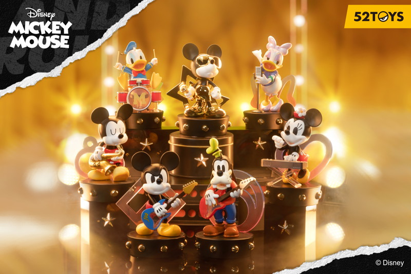 52TOYS BLINDBOX ディズニー ミッキー＆フレンズ スーパースター（1BOX=6個入）