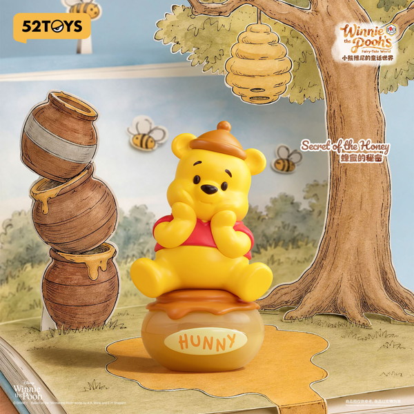 52TOYS BLINDBOX プーさんのフェアリーテイルワールド（1BOX=8個入）