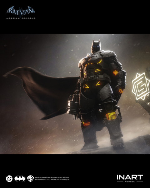INART Action『バットマン:アーカム・ビギンズ』バットマン（XEスーツ）アクションフィギュア