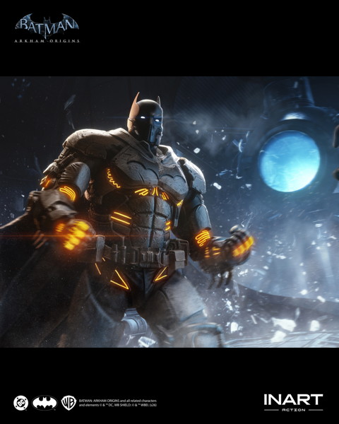 INART Action『バットマン:アーカム・ビギンズ』バットマン（XEスーツ）アクションフィギュア