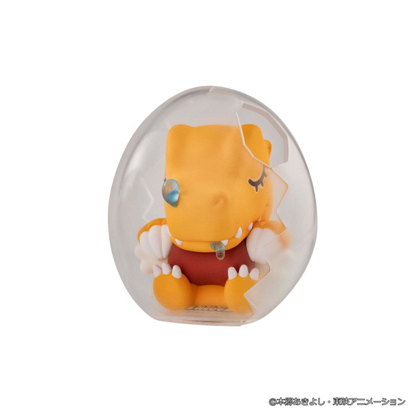 MEGA EGG FIGURE デジモンアドベンチャー おやすみデジコレ！