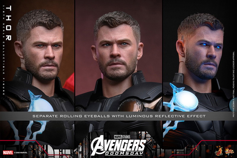 【ムービー・マスターピース】『アベンジャーズ/ドゥームズデイ』1/6スケールフィギュア ソー