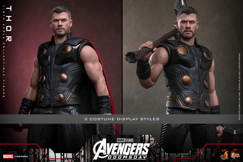 【ムービー・マスターピース】『アベンジャーズ/ドゥームズデイ』1/6スケールフィギュア ソー