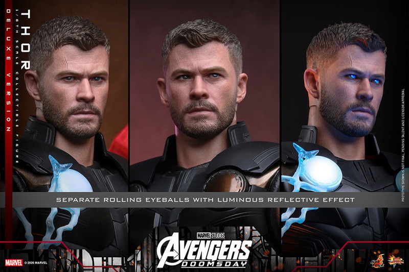 【ムービー・マスターピース】『アベンジャーズ/ドゥームズデイ』1/6スケールフィギュア ソー （デラックス版）