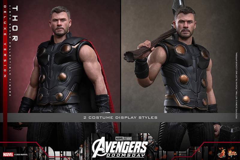 【ムービー・マスターピース】『アベンジャーズ/ドゥームズデイ』1/6スケールフィギュア ソー （デラックス版）