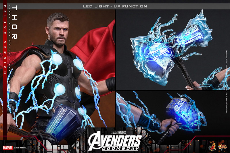 【ムービー・マスターピース】『アベンジャーズ/ドゥームズデイ』1/6スケールフィギュア ソー （デラックス版）