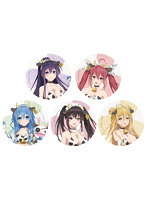 【BOX販売】［デート・ア・ライブV］描き下ろしトレーディング缶バッジ（牛柄水着/グリッター）（全5種） 1BOX:5個入