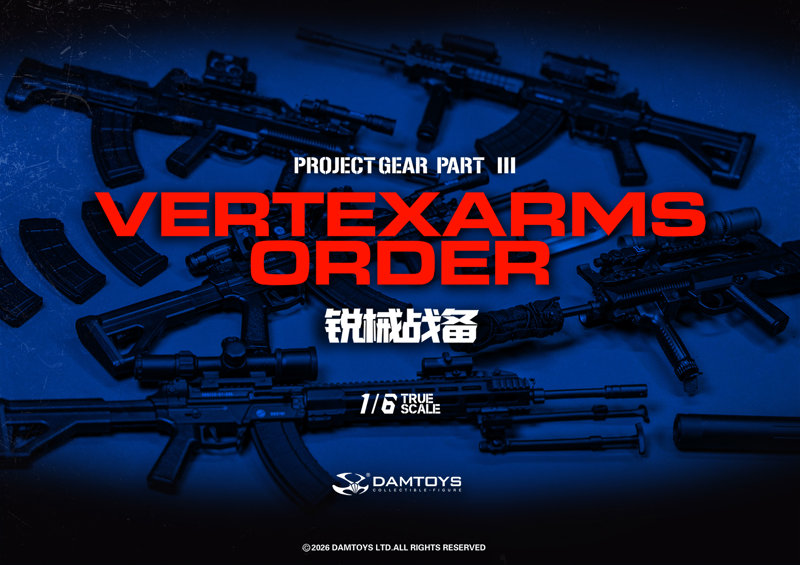 ダムトイ 1/6 VERTEXARMS ORDER Project Gear Part III VSF03-A