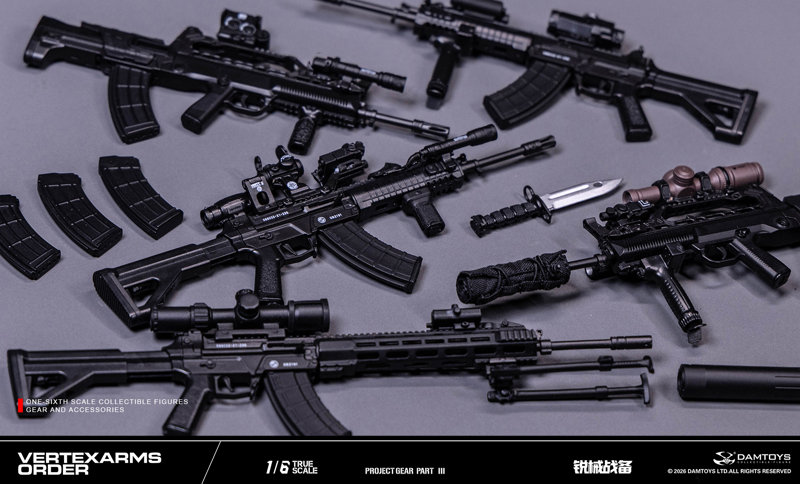 ダムトイ 1/6 VERTEXARMS ORDER Project Gear Part III VSF03-E