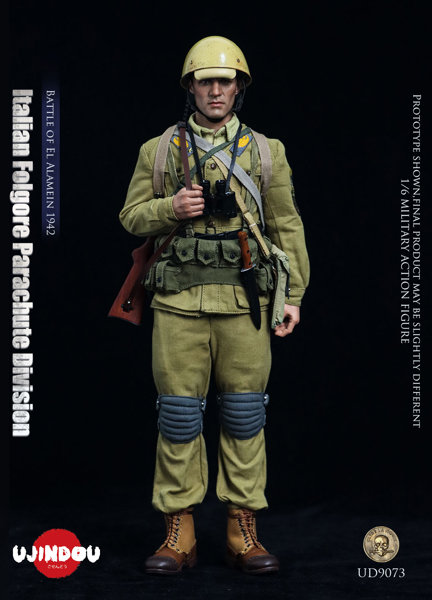 御戦道 1/6 イタリア軍 フォルゴーレ空挺師団 エル・アラメインの戦い 1942