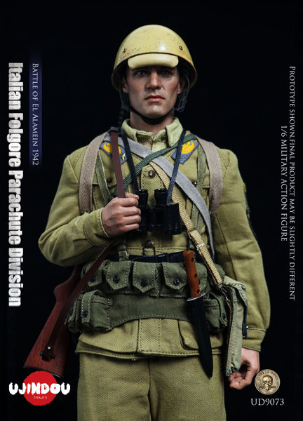 御戦道 1/6 イタリア軍 フォルゴーレ空挺師団 エル・アラメインの戦い 1942