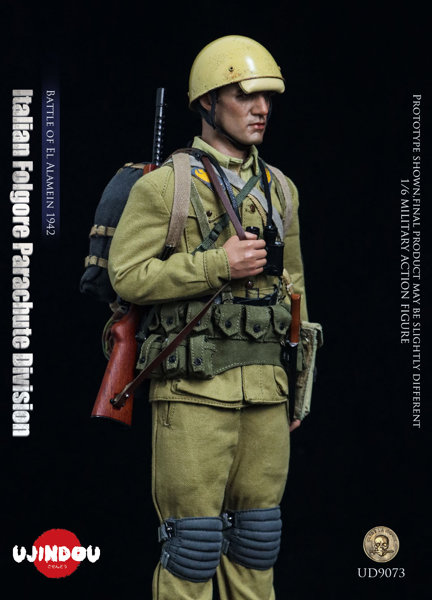 御戦道 1/6 イタリア軍 フォルゴーレ空挺師団 エル・アラメインの戦い 1942