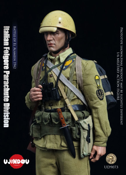 御戦道 1/6 イタリア軍 フォルゴーレ空挺師団 エル・アラメインの戦い 1942