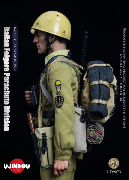 御戦道 1/6 イタリア軍 フォルゴーレ空挺師団 エル・アラメインの戦い 1942