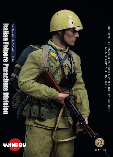 御戦道 1/6 イタリア軍 フォルゴーレ空挺師団 エル・アラメインの戦い 1942