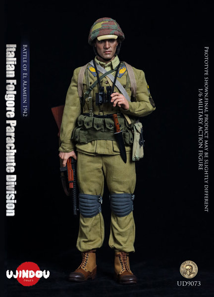 御戦道 1/6 イタリア軍 フォルゴーレ空挺師団 エル・アラメインの戦い 1942