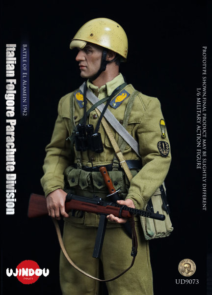御戦道 1/6 イタリア軍 フォルゴーレ空挺師団 エル・アラメインの戦い 1942