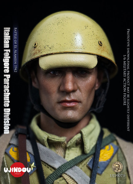 御戦道 1/6 イタリア軍 フォルゴーレ空挺師団 エル・アラメインの戦い 1942