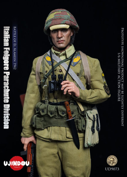 御戦道 1/6 イタリア軍 フォルゴーレ空挺師団 エル・アラメインの戦い 1942