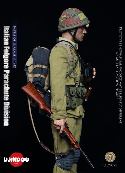御戦道 1/6 イタリア軍 フォルゴーレ空挺師団 エル・アラメインの戦い 1942