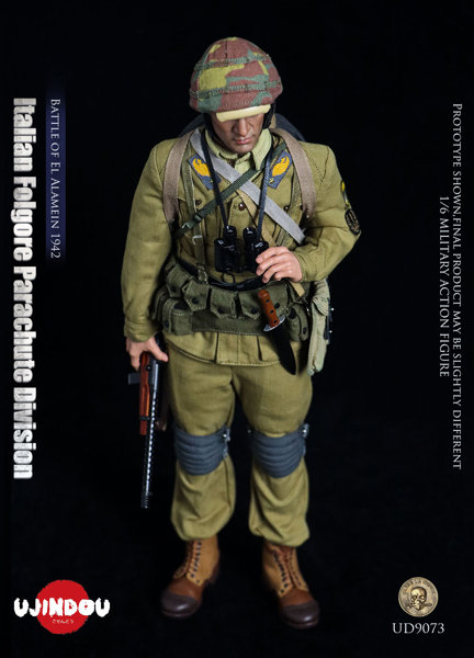 御戦道 1/6 イタリア軍 フォルゴーレ空挺師団 エル・アラメインの戦い 1942