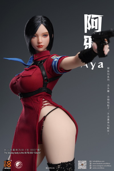 iエイトトイズ 1/6 AYA（アヤ）ヘッド ＆ アウトフィット セット レッド