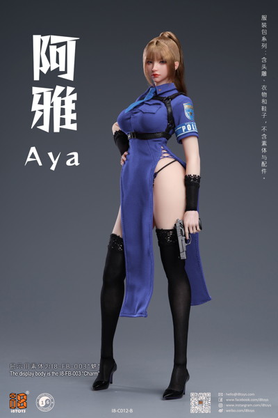 iエイトトイズ 1/6 AYA（アヤ）ヘッド ＆ アウトフィット セット ブルー