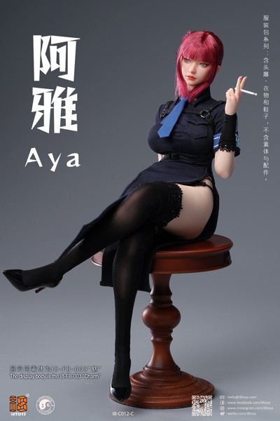 iエイトトイズ 1/6 AYA（アヤ）ヘッド ＆ アウトフィット セット ブルーブラック