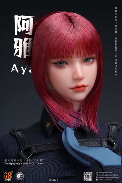 iエイトトイズ 1/6 AYA（アヤ）ヘッド ＆ アウトフィット セット ブルーブラック