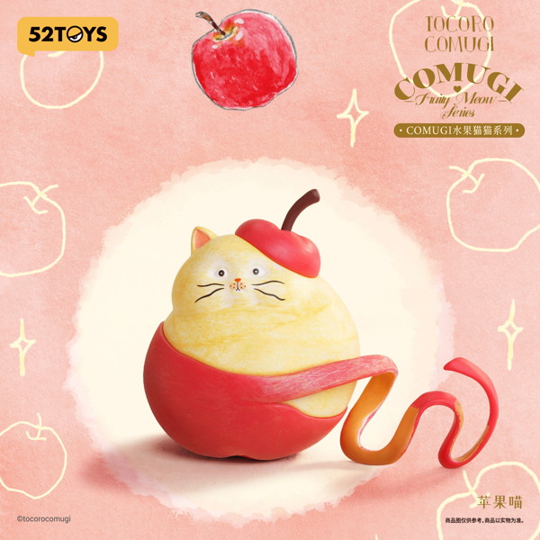 52TOYS BLINDBOX COMUGI フルーツキャット（1BOX=6個入）