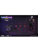 VTOYS×BMS×CF Cyberpunk（サイバーパンク）シリーズ 侍 緋色の破暁 1/12スケール可動フィギュア