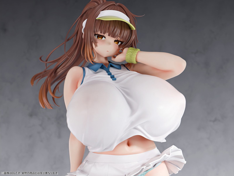 テニス部の若山さん 1/6スケール塗装済み完成品フィギュア 画像14