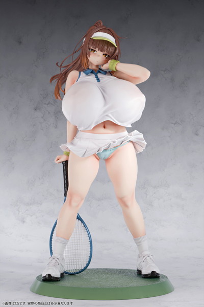 テニス部の若山さん 1/6スケール塗装済み完成品フィギュア 画像2